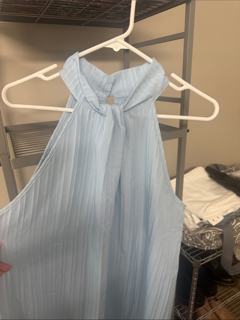 Shein light blue summer dress